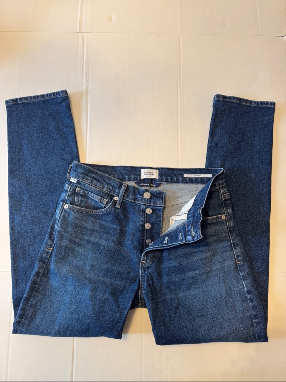 Citizens of Humanity Emerson Slim Boyfriend Jeans Size 25 - Picture 6 of 14